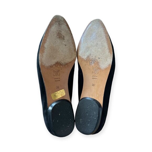 Vintage  French‎ Accessoire Diffusion Nubuck Lace up Flats, Size 38EU, - Picture 6 of 10